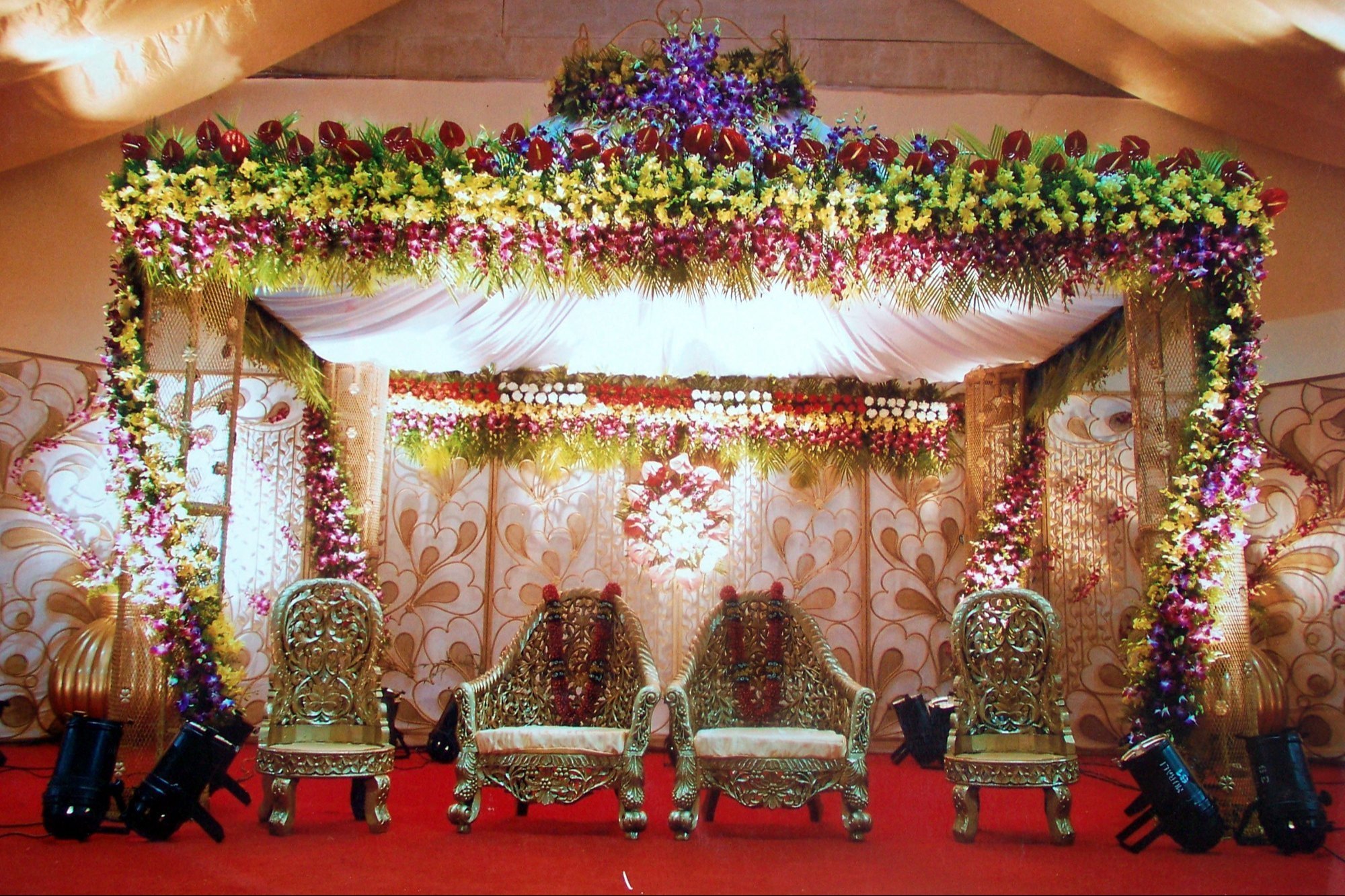 reception stage decoration chennai