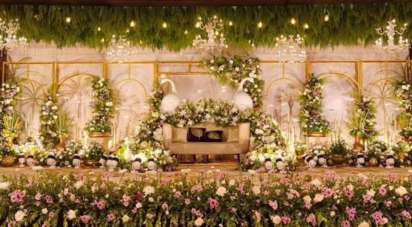 reception stage decoration chennai